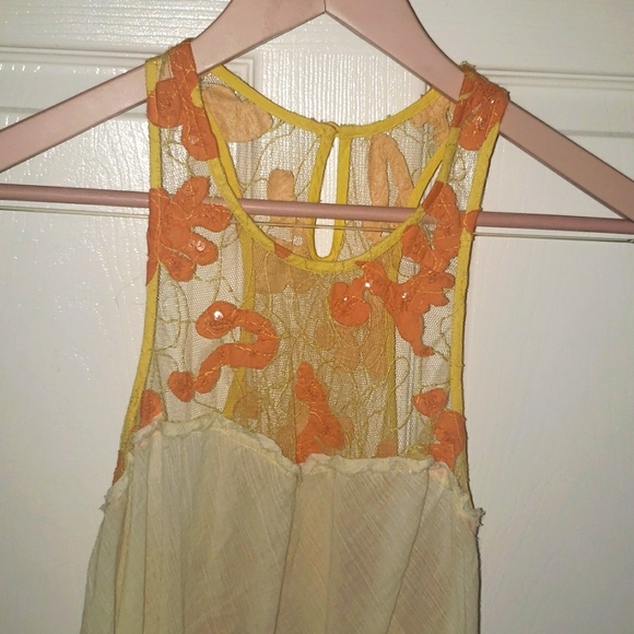 Free People lace and 100% cotton dress.  Size M.  NWOT - Picture 2 of 5